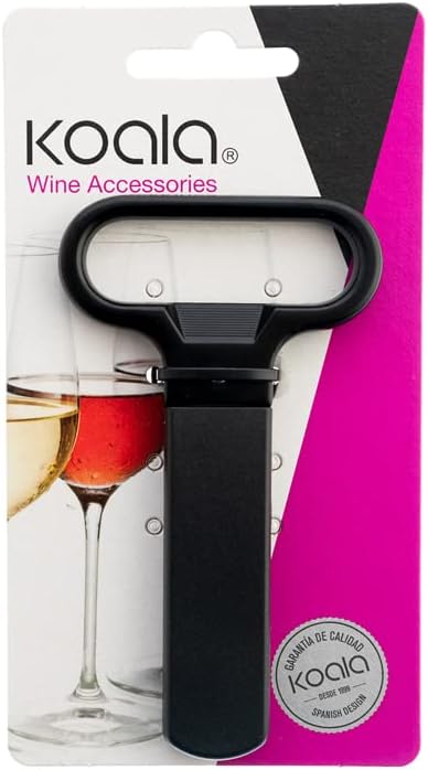 Koala Spain Old Wine Corkscrew, All Black